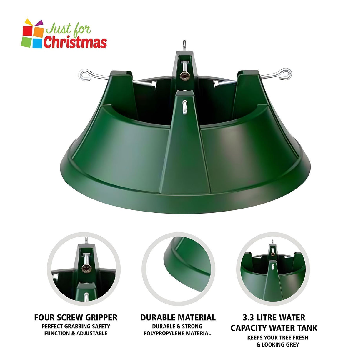 Large Christmas Tree Stand For Real Tree Heavy Duty Xmas Water Tank Tr