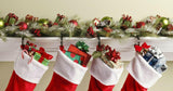 ??Christmas Novelty Xmas Stocking Stockings Santa Gift Sack Bag Decoration UK - Buystarget