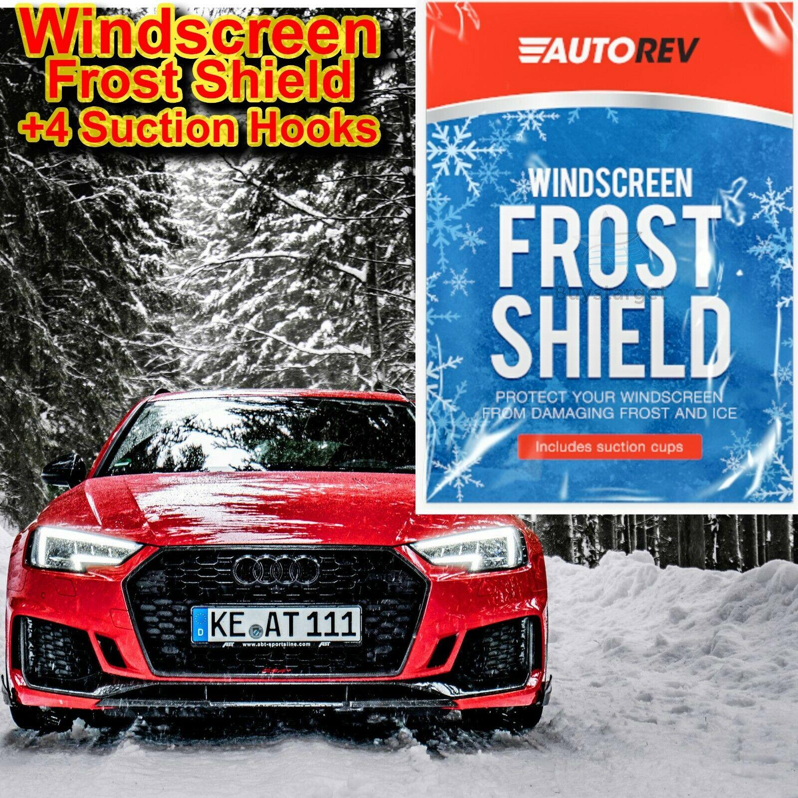 Large Car Windscreen Frost Shield Cover Snow Ice Dust Protector