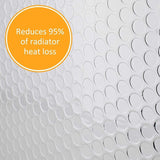 Radiator Insulation Foil Heat Back Reflector Sheet Energy Saving Panel Window
