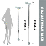Aluminium Walking Stick Lightweight Walking Cane Aid Durable Adjustable Non Slip