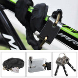 Heavy Duty Security Lock U Shape Chain Bike Bicycle Motorbike Scooter Shed Gate