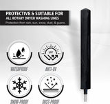 Waterproof Rotary Washing Line Cover Clothes Airer Garden Parasol Umbrellas