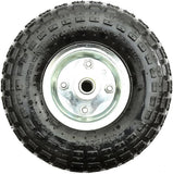 10" PNEUMATIC SACK TRUCK TROLLEY WHEEL BARROW TYRE HEAVY DUTY WHEEL 4.10/3.5-4.0