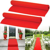 30FT Hollywood VIP Red Carpet Party Floor Runner Prom Birthday Prop Decoration