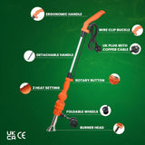 Electric Weed Burner Wand Hot Air Blaster Torch Garden Weed Killer Remover 2000W