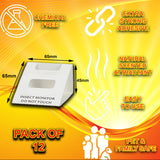 12 SPIDER KILLER TRAPS POISON FREE HOME SAFE CRAWLING INSECT TRAP INDOOR OUTDOOR