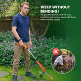 Electric Weed Burner Wand Hot Air Blaster Torch Garden Weed Killer Remover 2000W