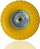 10" Heavy Duty Solid Rubber Tyres Wheel Replacement Puncture Proof Sack Truck