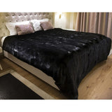 Extra Large Luxury Faux Fur Throw Fleece Blanket Sofa Bed Mink Soft Plush Warm