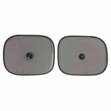 2x Baby Car Window Sun Shades Black Mesh Blinds Visor Shield Stopper Cover Dog