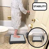 2x Anti Slip Half Step Platform Disability Aid Door Walking Outdoor Indoor