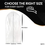 Suit Covers Long Dress Bags Clothes Storage Travel Hanging Garment Bag Cover