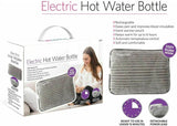 🔥Electric Hot Water Bottle Rechargeable Heat Pad Plush Warmer Massaging Luxury