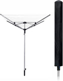 Waterproof Rotary Washing Line Cover Clothes Airer Garden Parasol Umbrellas