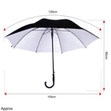 Large Windproof Umbrella Strong Automatic Folding Travel 8,10 Ribs Brolly Rain
