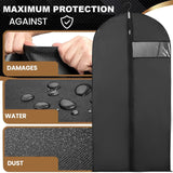 101cm Garment Carrier Bag Suit Coat Clothes Dress Cover Protector Storage Bags