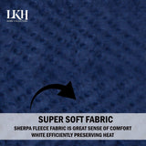 Luxury Electric Heated Throw Sherpa Fleece Cosy Over Blanket Double Single King