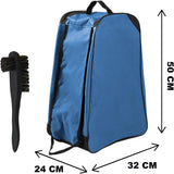WELLY BOOT BAG WELLINGTON STORAGE CARRIER BAG ZIPPED CARRY HANDLE FREE BRUSH