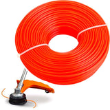 15m Strimmer Line Trimmer Wire Heavy Duty Replacement Cord 2mm Garden Grass UK