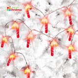 4ft Deluxe Christmas Tree Artificial With LED Lights White Pine Red Berry Cone Stand