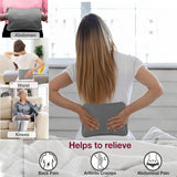 🔥Electric Hot Water Bottle Rechargeable Heat Pad Plush Warmer Massaging Luxury