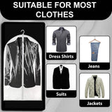 Suit Covers Long Dress Bags Clothes Storage Travel Hanging Garment Bag Cover