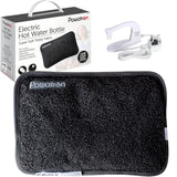 🔥Electric Hot Water Bottle Rechargeable Heat Pad Plush Warmer Massaging Luxury