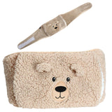 🔥Hot Water Bottle Belt with Luxurious Sherpa Cover Wearable Pain Relief 1L UK