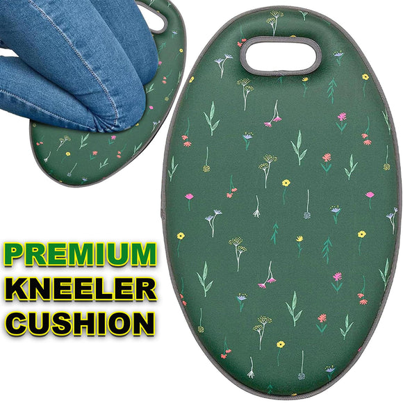 Premium Garden Kneeler Knee Pad Memory Foam Portable Kneeling Cushion Thick Mat