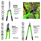 🔥3PC PRUNING TREE LOPPER SHEARS SECATEURS HEDGE SHRUB CUTTING GARDEN TOOL SET