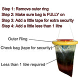 Flying Insect Catcher Wasp & Fly Trap Killer Bug Pest Control Insects Trapper