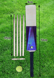 Cricket Set Wooden Bat Ball Stumps Bails Garden Beach Children Adults Size 3