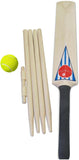 Cricket Set Wooden Cricket Bat Ball Sets + Free Carry Bag Kids Children Adults