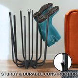 Boot Shoe Rack Wellington Boot Hanger Wellies Welly Stand 5 Pairs Holder Dryer