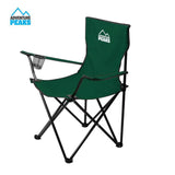 2x Camping Chairs Folding Outdoor Seat Fishing Garden Beach Chair Cup Holder UK