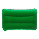 Air Inflatable Camping Pillow Travel Cushion Back Neck Lumbar Support Waterproof