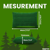 🔥2x Inflatable Pillows Blow Up Travel Cushions Neck Rest Support Camping Flight