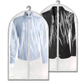 2x 40" Large Hanging Suit Dress Coat Travel Bags Clothes Covers Storage Bag