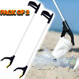 2x Long Reach Grabber Magnetic Tip Reacher Pick Up Tool Mobility Litter Picker