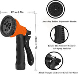 Heavy Duty Expandable Flexible Garden Magic Water Hose Pipe Spray Gun 50FT Black