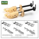 2x LADIES WOMENS SHOE STRETCHERS TREE WOODEN SHAPER BUNION CORN SIZE 3-8