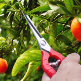 Pruning Shears Strong Carbon 8" Garden Hand Pruner Secateurs Plants Tool Set