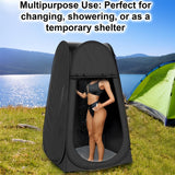 Pop Up Privacy Tent Portable Camping Shower Toilet Outdoor Beach Changing Room