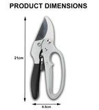 Ratchet Anvil Secateurs Razorsharp Advance Garden Pruner Comfort Carbon Steel