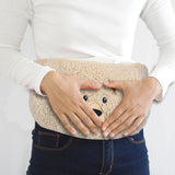 🔥Hot Water Bottle Belt with Luxurious Sherpa Cover Wearable Pain Relief 1L UK