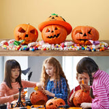 5 pcs Pumpkin Carving Tool Set Halloween Designs DIY Craft Tools Kit Party