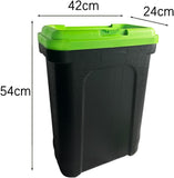 30L Pet Food Storage Container Dog Cat Animal Bin Dry Feed Seed Air Tight Seal