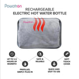 🔥Electric Hot Water Bottle Rechargeable Heat Pad Plush Warmer Massaging Luxury