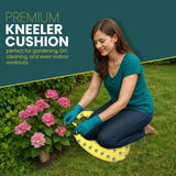 Premium Garden Kneeler Knee Pad Memory Foam Portable Kneeling Cushion Thick Mat